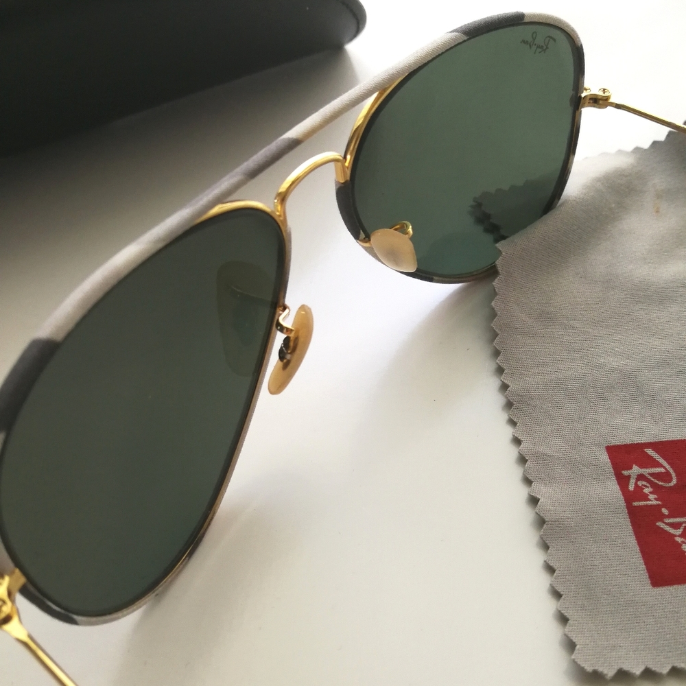 Ray Ban Aviator Camouflage Sunglasses